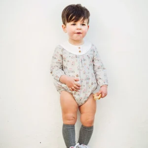 Pelele de bebé estampado otoño Cocote & Charanga