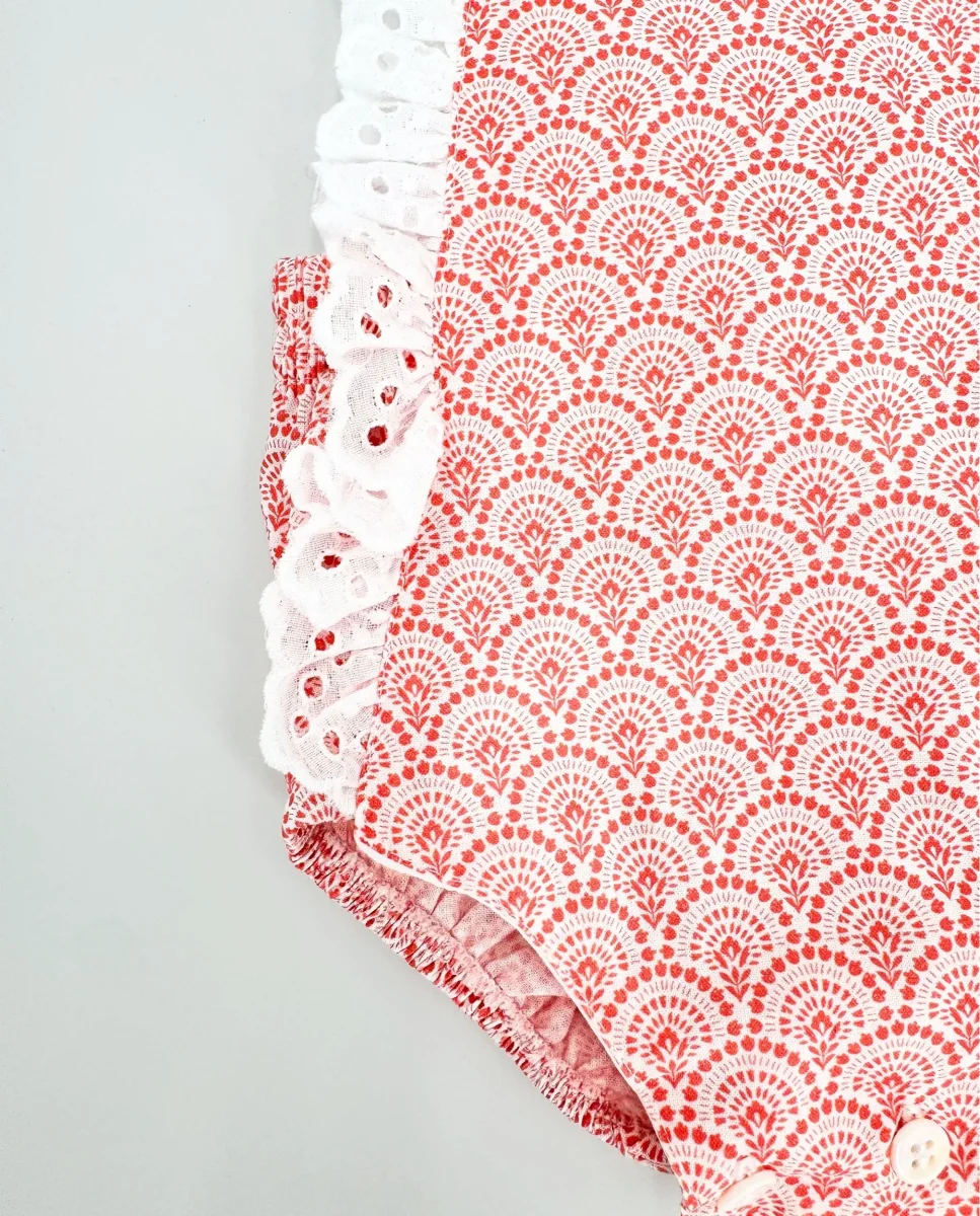 Ranita con estampado coral bebé niña - Imagen 3
