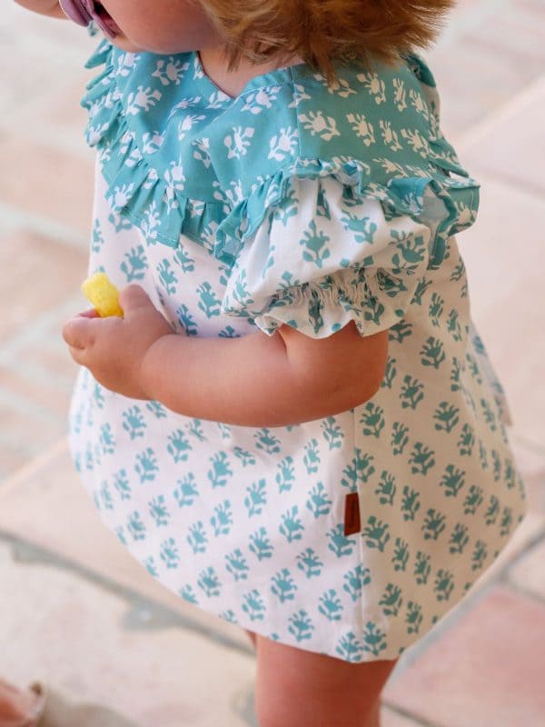 Vestido flores bebé niña | Cocote & Charanga