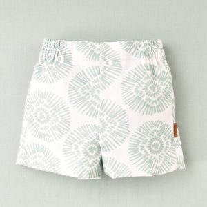 Pantalón corto niño verde