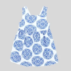 Vestido boho azul niña | Cocote & Charanga