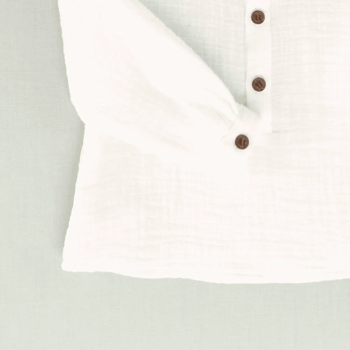 Camisa blanca niño cuello mao blanca - Imagen 4