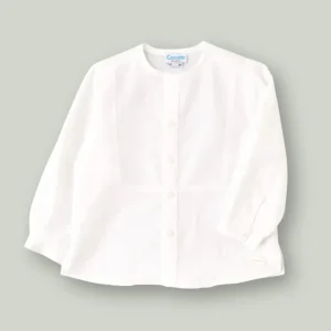 Camisa lino blanca niño