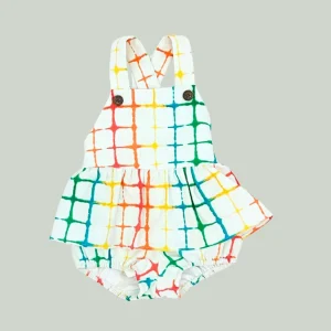 Braguita peto multicolor tie dye bebé