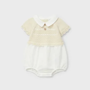 Ranita combinada beige recién nacida | Dr. Kid by Charanga