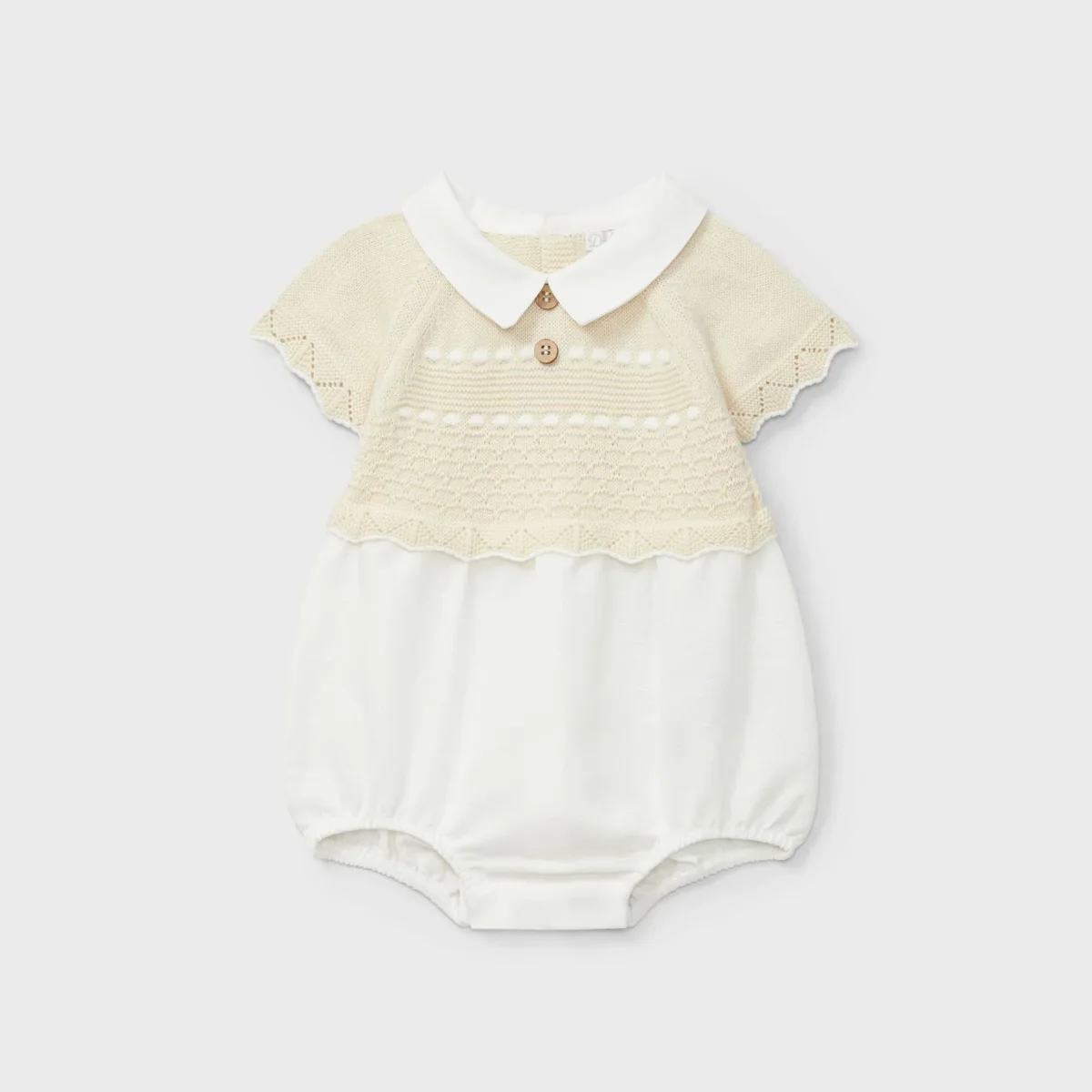 Ranita combinada beige recién nacida | Dr. Kid by Charanga - Imagen 2