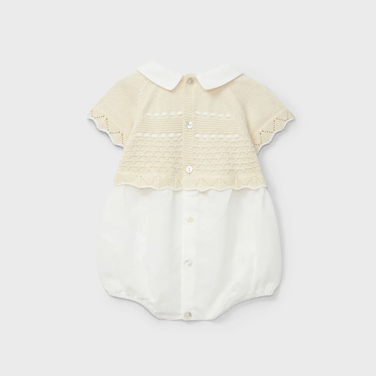 Ranita combinada beige recién nacida | Dr. Kid by Charanga - Imagen 3