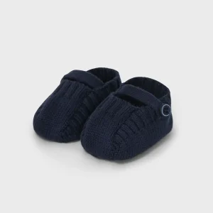 Zapatos tricot marino recién nacido | Dr. Kid by Charanga