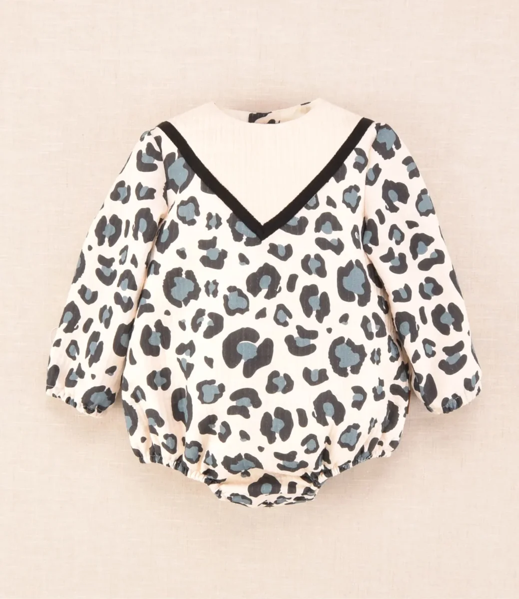 Pelele de bebé estampado leopardo | Cocote x Charanga - Imagen 3