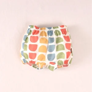 Cubrepañal bebé geométrico multicolor| Cocote by Charanga