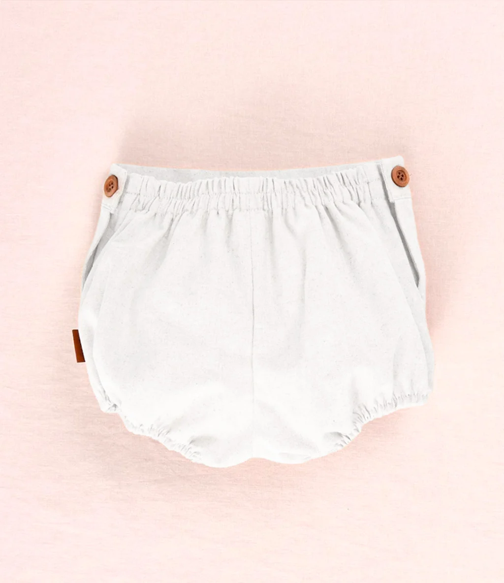 Cubrepañal bebé blanco | Cocote by Charanga - Imagen 3