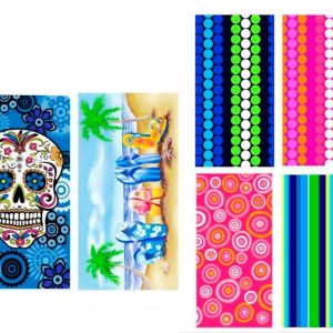 Toallas de playa con vivos colores