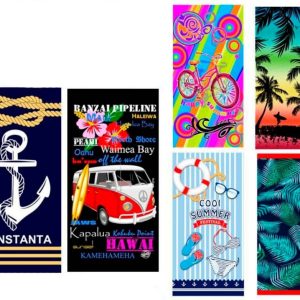 Toallas de verano estilo marinero
