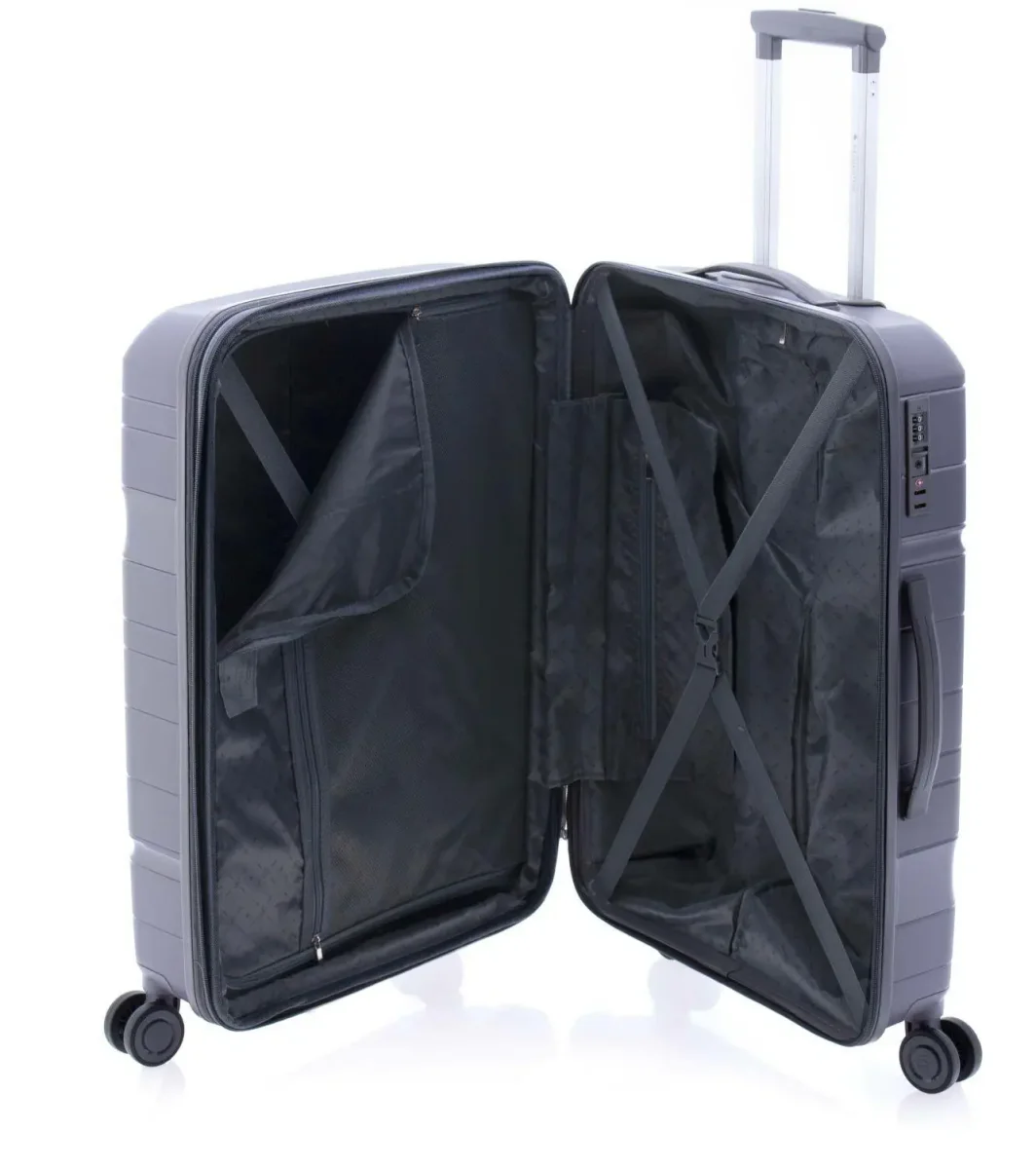 Maleta GLADIATOR · Trolley mediano · Modelo Boxing M 60cm · Polipropileno - Imagen 7