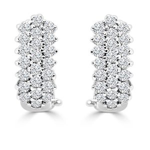 Pendientes Triple Diamantado