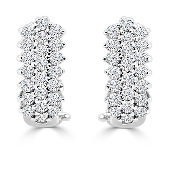 Pendientes Triple Diamantado