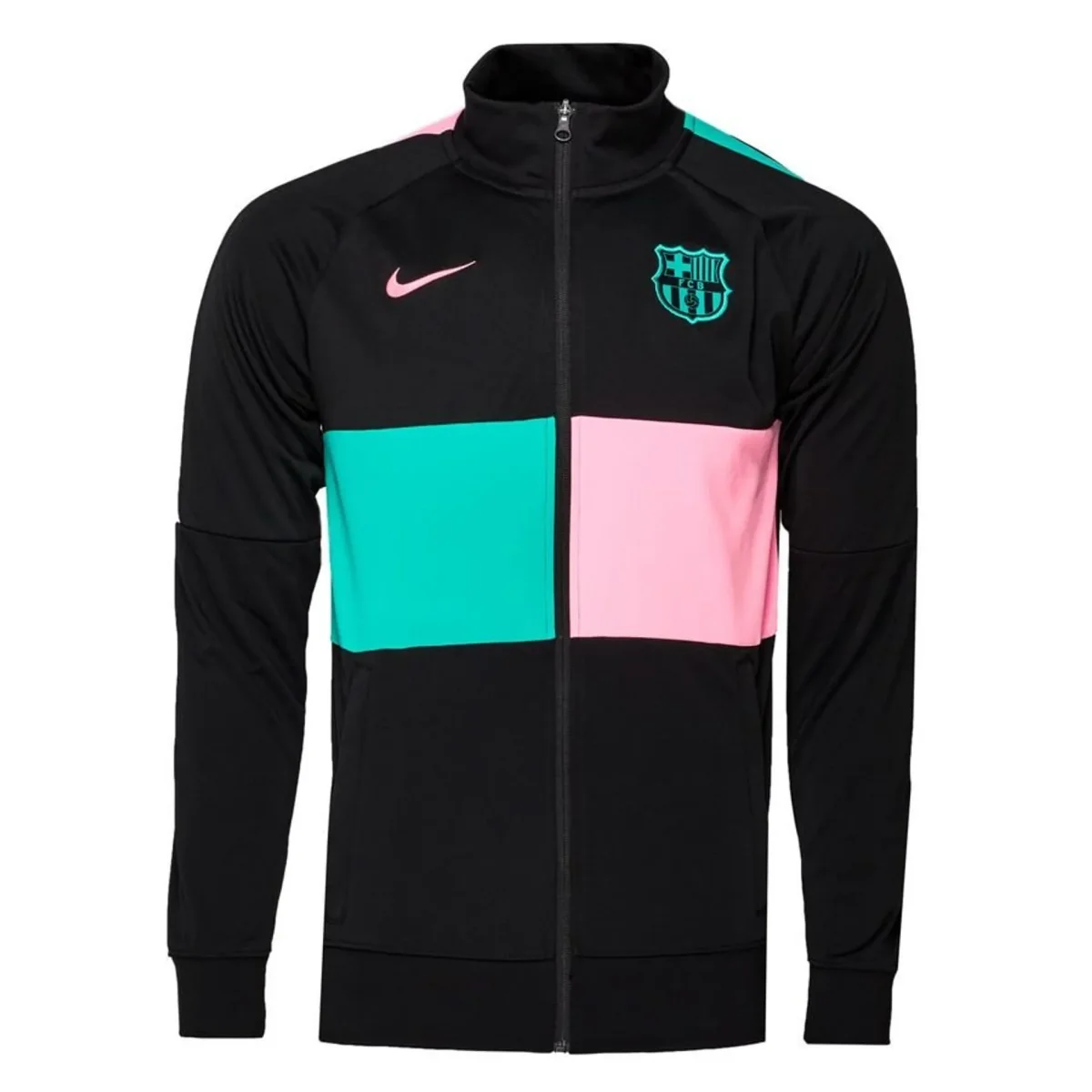 NIKE – Chaqueta Nike FC Barcelona Niño XS Dri-FIT Negra CK8579-010