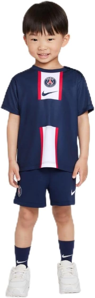 NIKE – PSG Kit Bebé 6-9 Meses Oficial 3 Piezas Azul – Regalo Fan Fútbol - Imagen 3