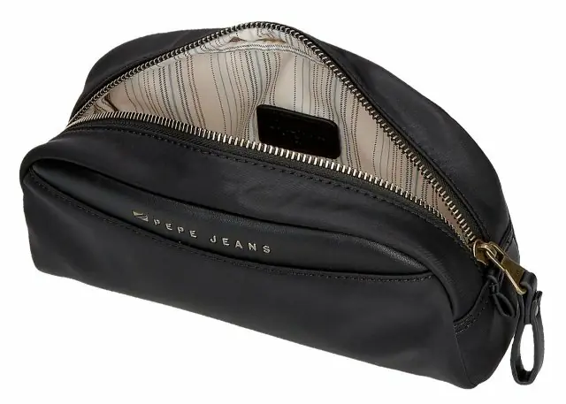 Neceser Pepe Jeans · Tamaño medioano · Coleccion Morgan · Color Negro - Imagen 5
