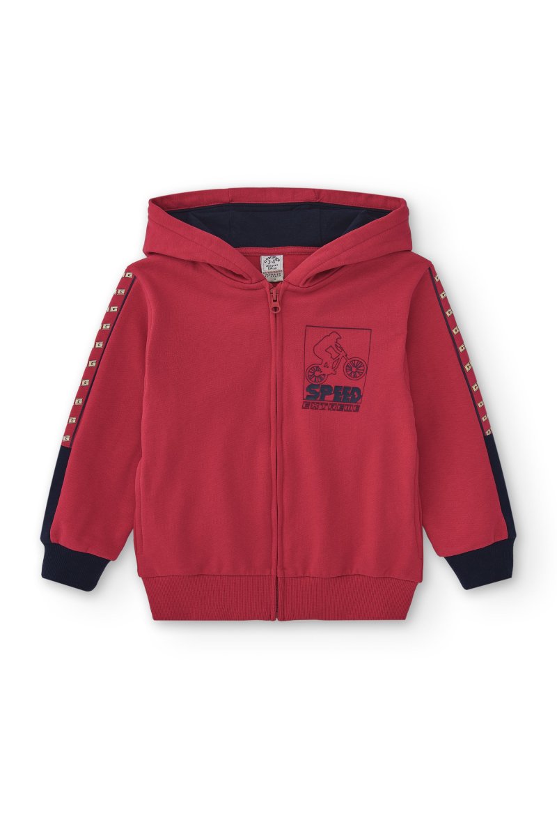Sudadera de niño rojo speed - Imagen 4