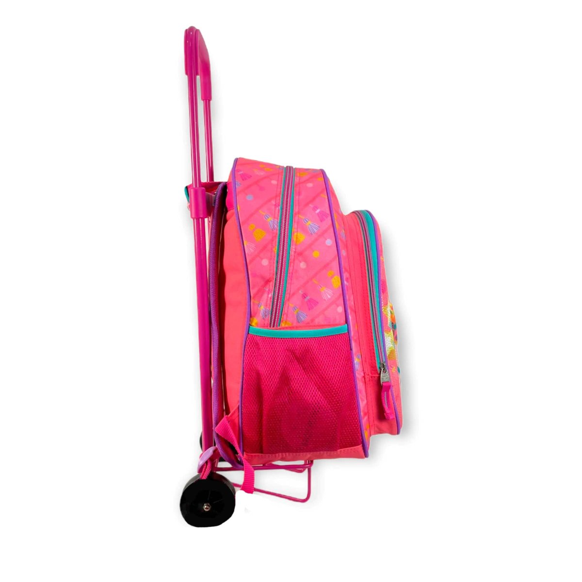 Estructura metálica con ruedas para mochila - Imagen 6