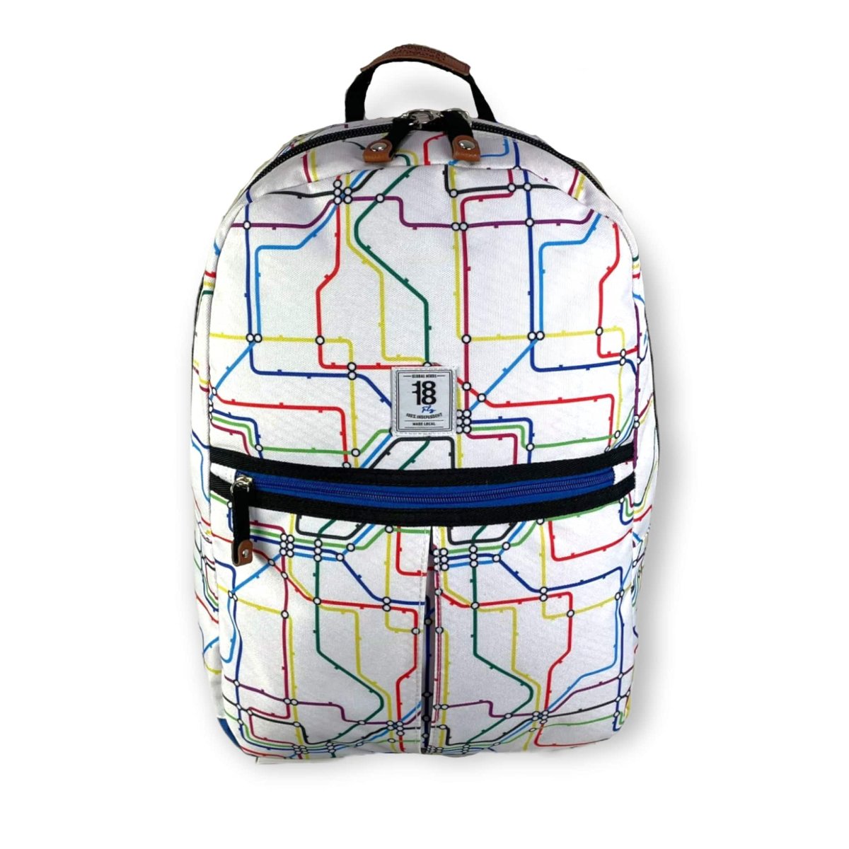 Mochila escolar líneas de metro - Imagen 3