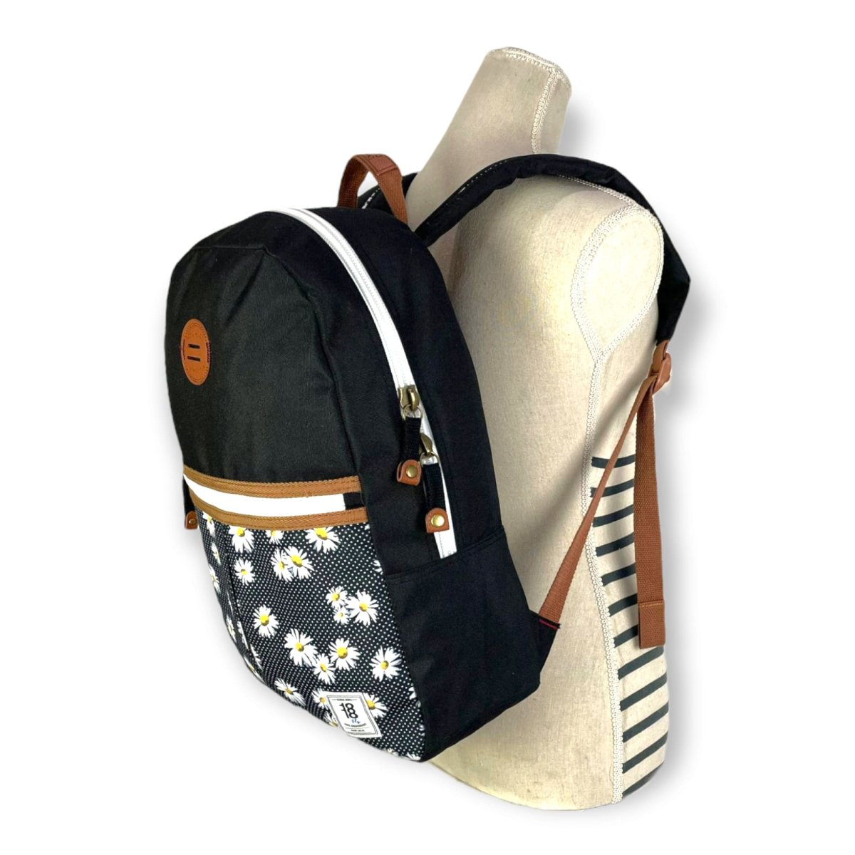 Mochila escolar flores - Imagen 4