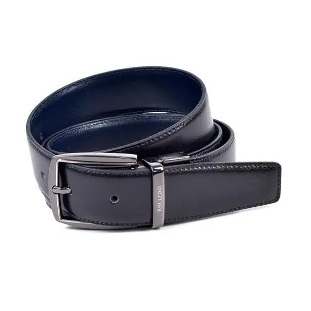 Cinturón Miguel Bellido · Piel Legitima · Hombre · Reversible · Ancho 32mm - Imagen 3