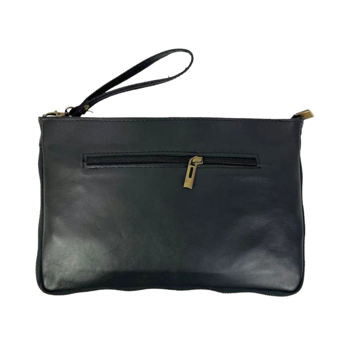Práctico Bolso Bandolera Artesanal de Piel Italiana y Pelito Mujer - Imagen 6