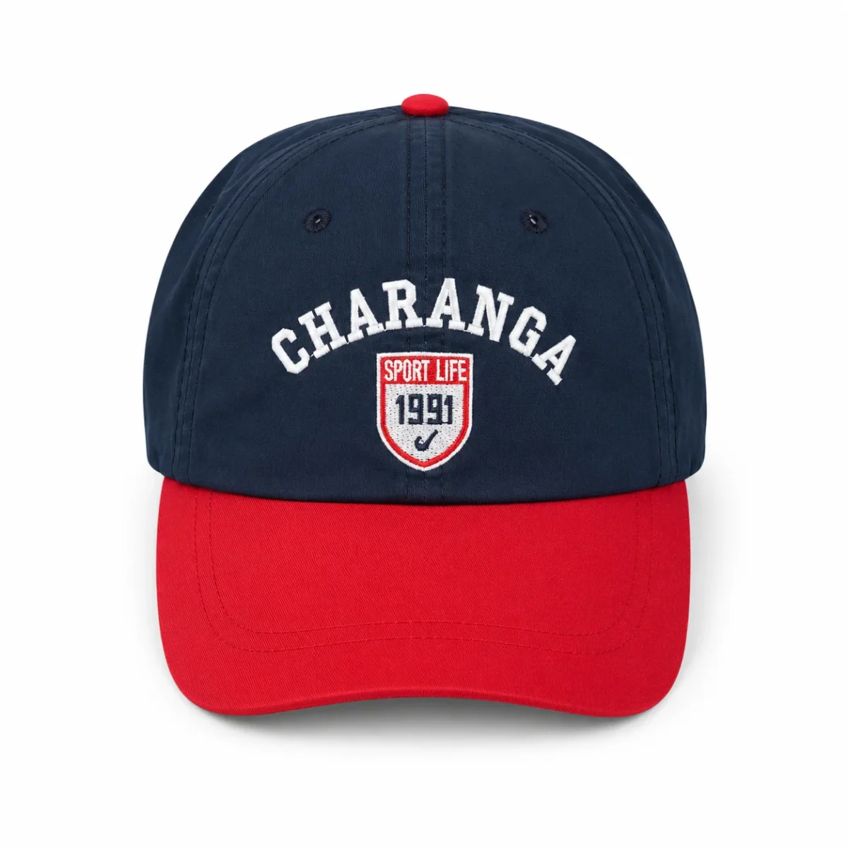 Gorra niño roja y azul marino Sport Life - Imagen 3