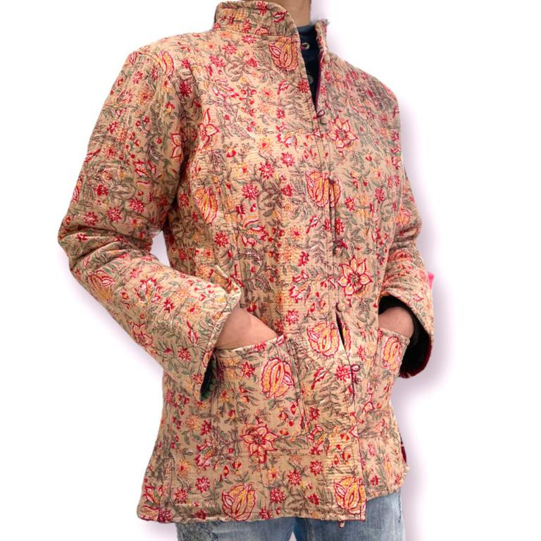 Chaqueta étnica estilo indio