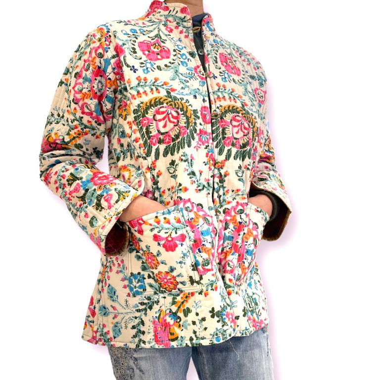 Chaqueta étnica estilo indio - Imagen 3