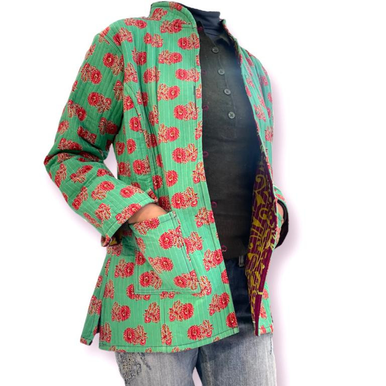 Chaqueta étnica estilo indio - Imagen 5