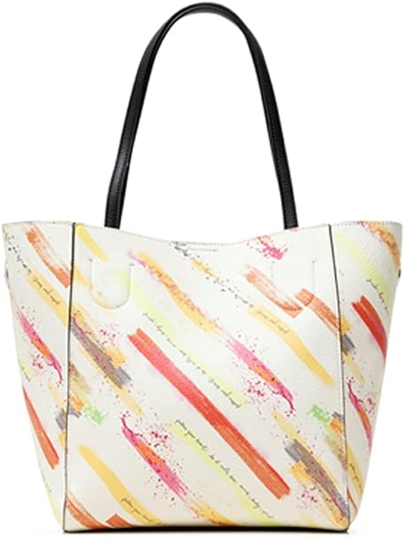 DESIGUAL – Bolso Mujer Shopper Brushes Norwich Multicolor 21SAXP52 Arty - Imagen 5