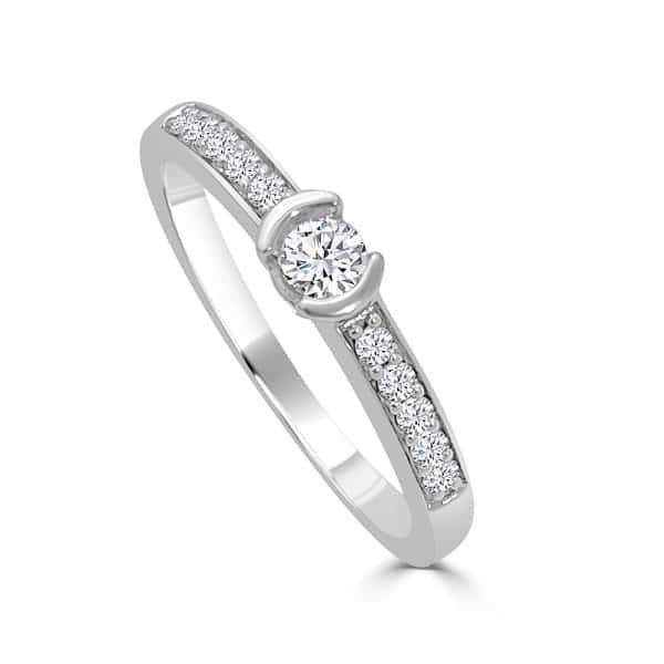 Solitario Diamante 0.30 cts - Imagen 3
