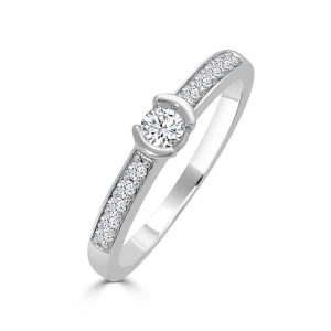 Solitario Diamante 0.30 cts