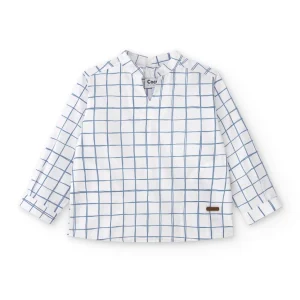 Camisa de niño azul Cocote & Charanga