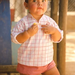 Camisa de niño nude Cocote & Charanga