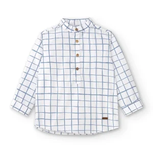 Camisa de niño azul Cocote & Charanga
