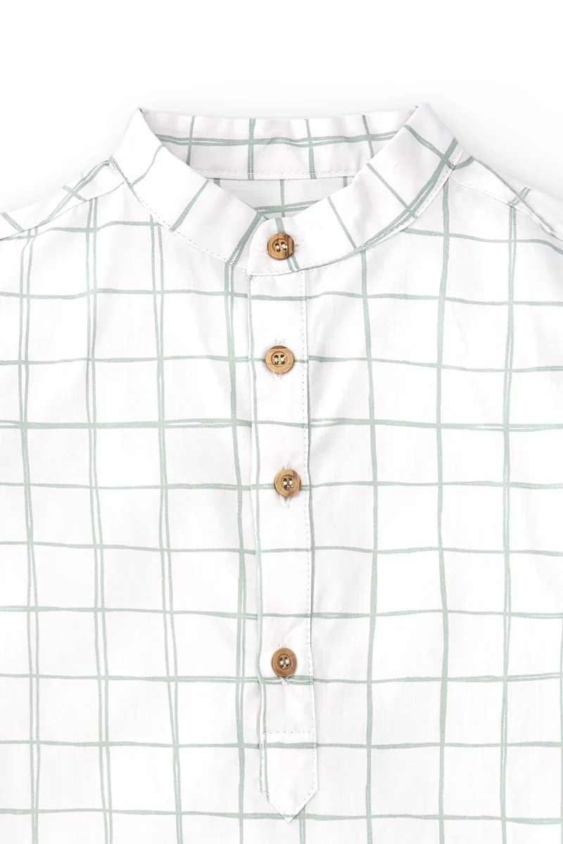 Camisa de niño verde Cocote & Charanga - Imagen 5