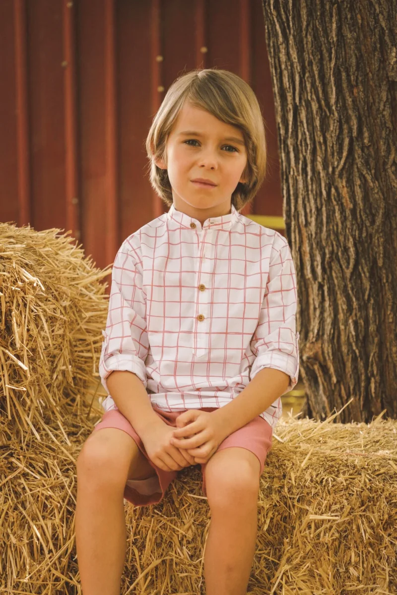 Camisa de niño nude Cocote & Charanga