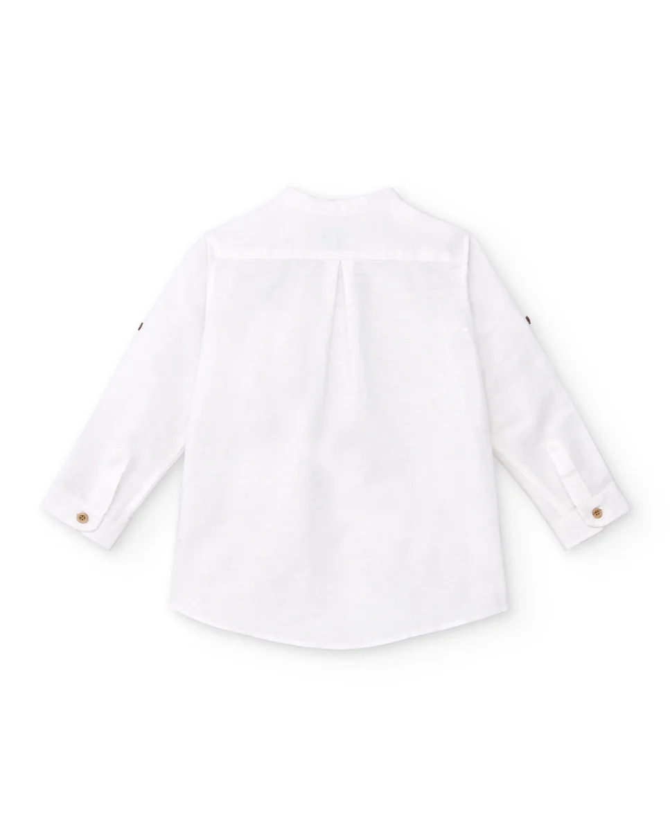 Camisa de niño blanco Cocote & Charanga - Imagen 4