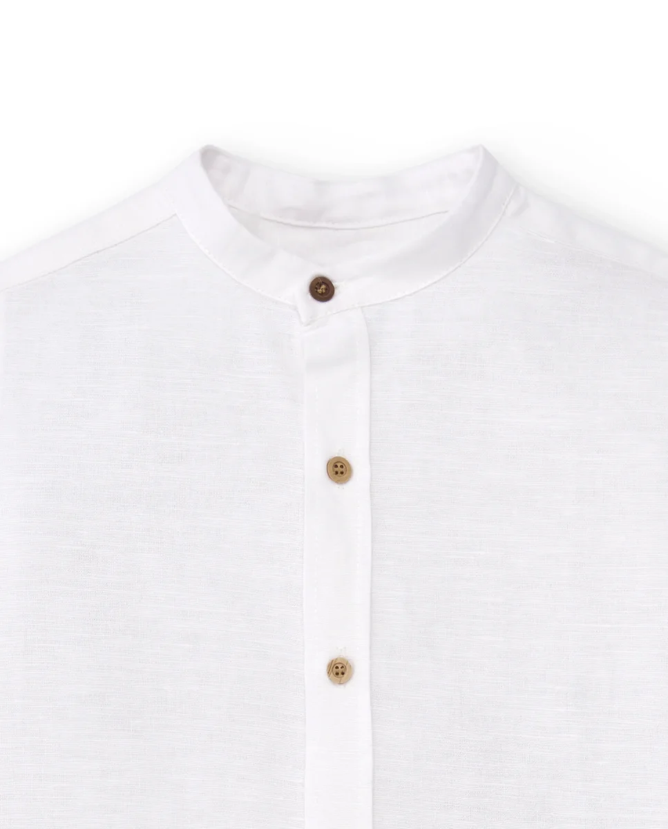 Camisa de niño blanco Cocote & Charanga - Imagen 3