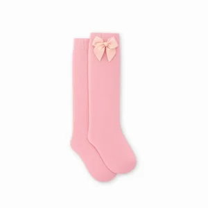 Calcetines de bebé rosas Valentín & Charanga