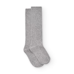 Calcetines altos de niño grises Valentín & Charanga
