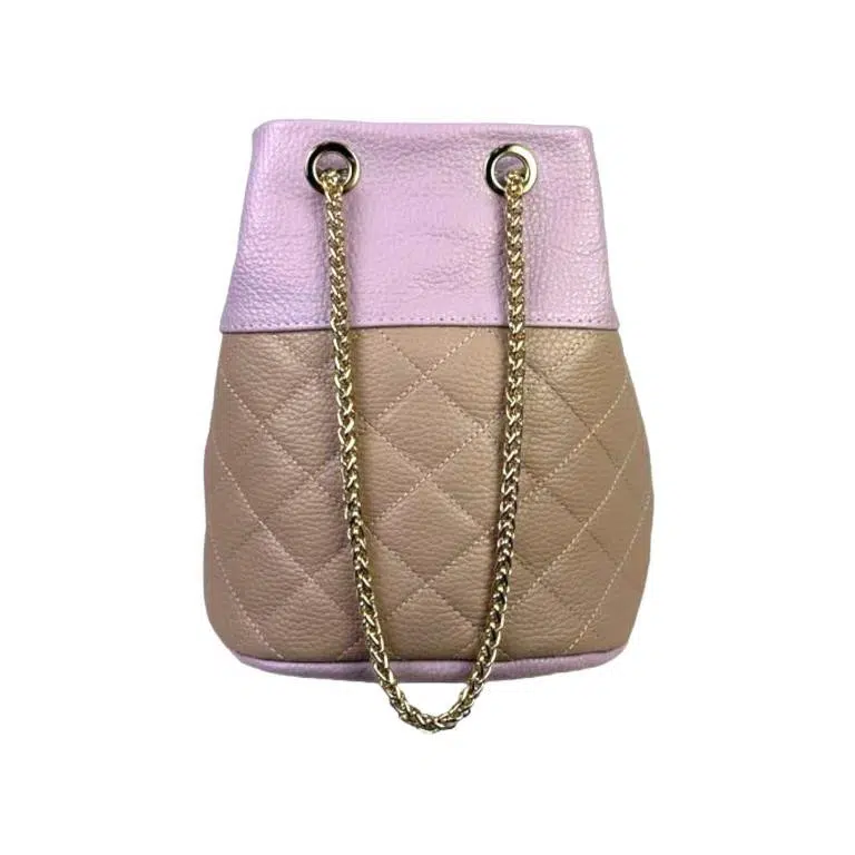 Bolso de Piel con Asas de Cadena Ajustables y Cierre de Botón para Mujer - Imagen 8