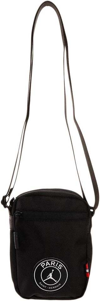 JORDAN – Mochila Jordan PSG Pequeña Negra Bandolera Festival - Imagen 7