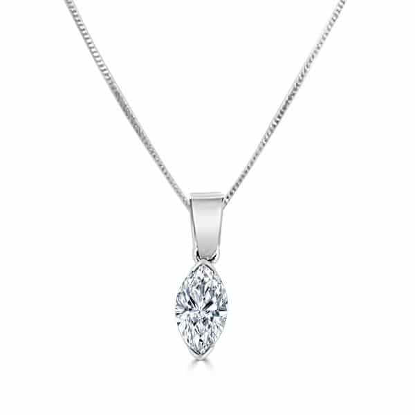 Colgante Marquise 0.51cts - Imagen 2