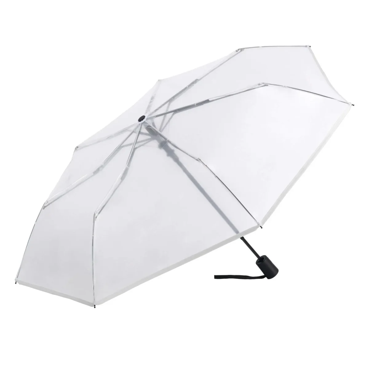 Paraguas CACHAREL · Transparente · Plegable automático · Ecofriendly - Imagen 4