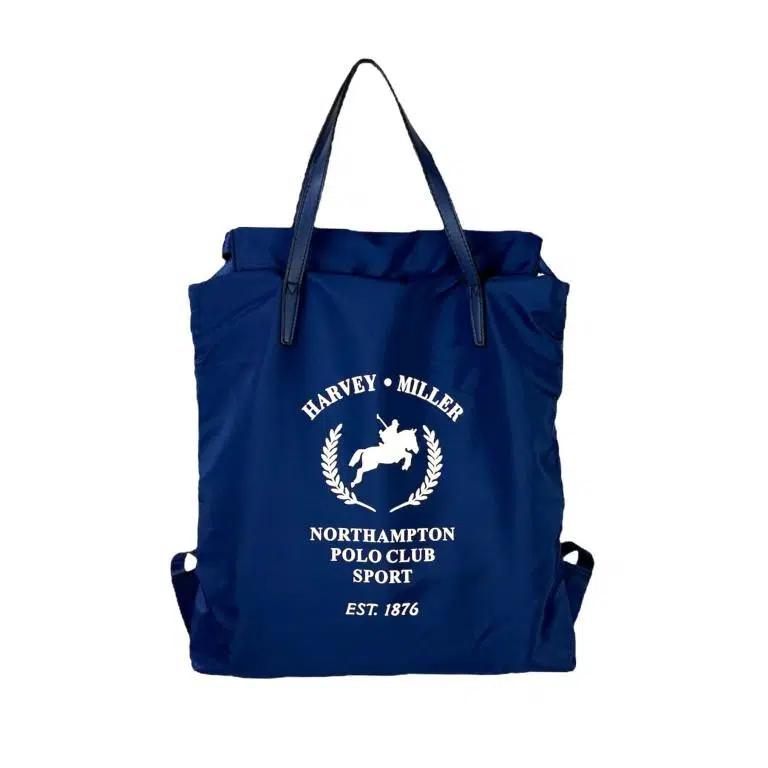 Mochila de Nylon Mujer con Asas y Cierre de Velcro Harvey Miller Polo Club - Imagen 4